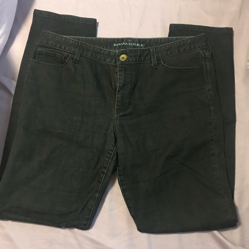 Banana republic black jeans size 14(32)